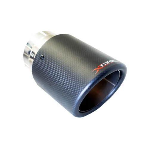 Universal Akropovik Style Carbon Fibre Exhaust Tail Pipes (63mm)