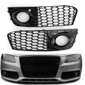 Audi A3 S3  RS Style Badgeless Grille  (2009-2012) AUDI a3 2