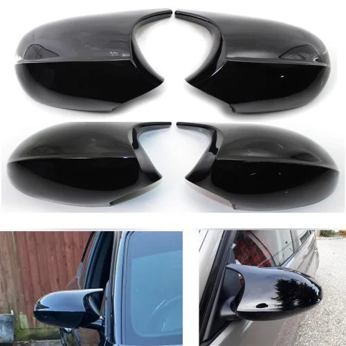BMW 1  Series E87 E81 E82 E87 Mirror Cover Glossy black Facelift 08-13