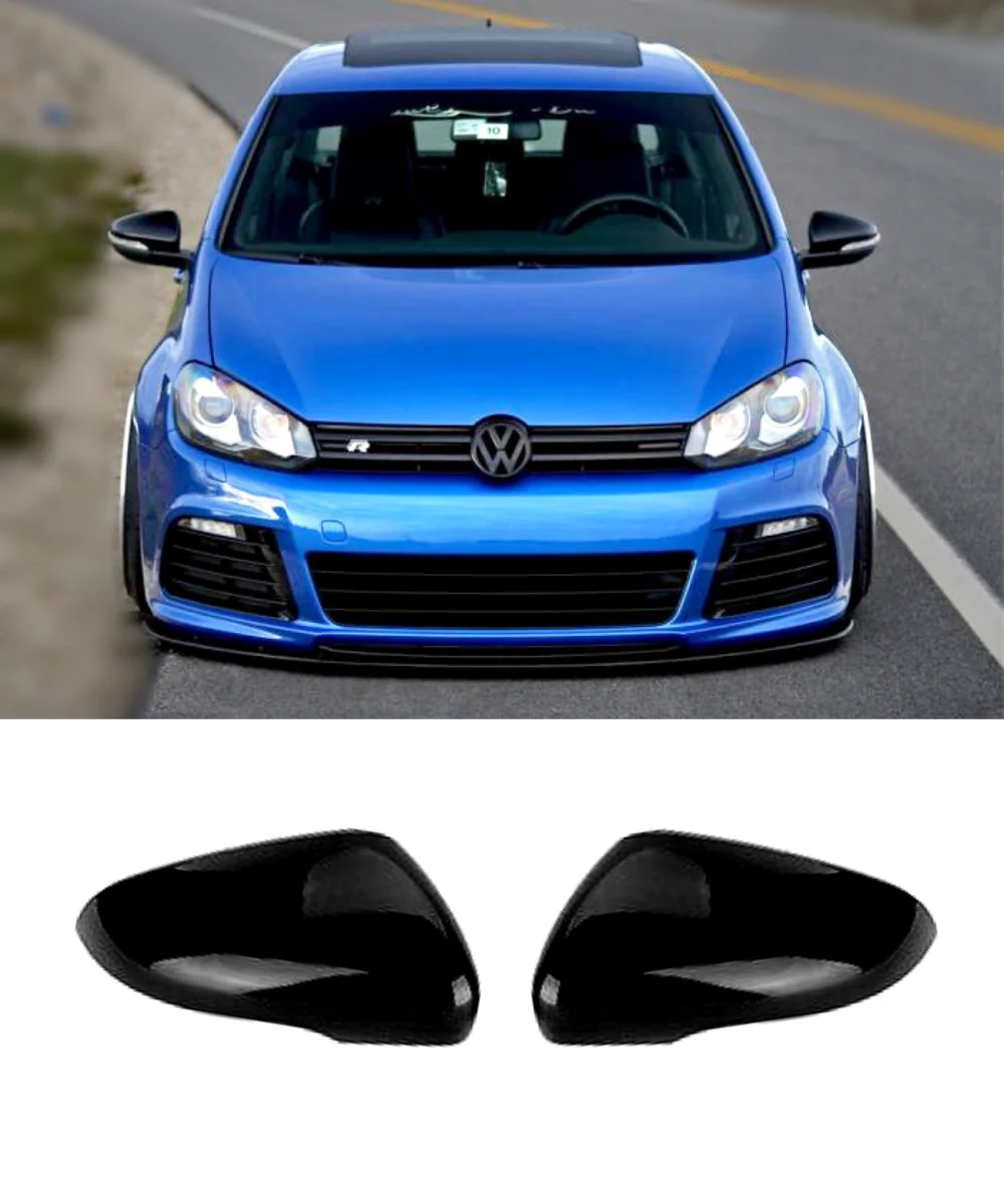 VW Golf 6 / MK6 Gloss Black Mirror Covers Golf 6 MK6 VW Golf 6 / MK6 Gloss Black Mirror Covers