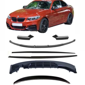 FullBodyKit FitsBMWF22F232Series ABS GlossBlack 1024x1024@2x