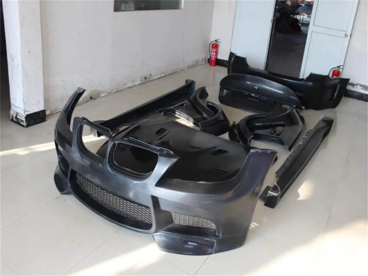 Bmw 3 series E90 3 series Varis style wide body kit 4 doors 2005-2012 7 Bmw 3 series E90 3 series Varis style wide body kit 4 doors 2005-2012 - Image 5