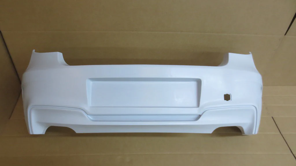 BMW 1 Series E87 / E81 1M Look Rear Bumper ABS plastic 4 BMW 1 Series E87 / E81 1M Look Rear Bumper ABS plastic - Image 2
