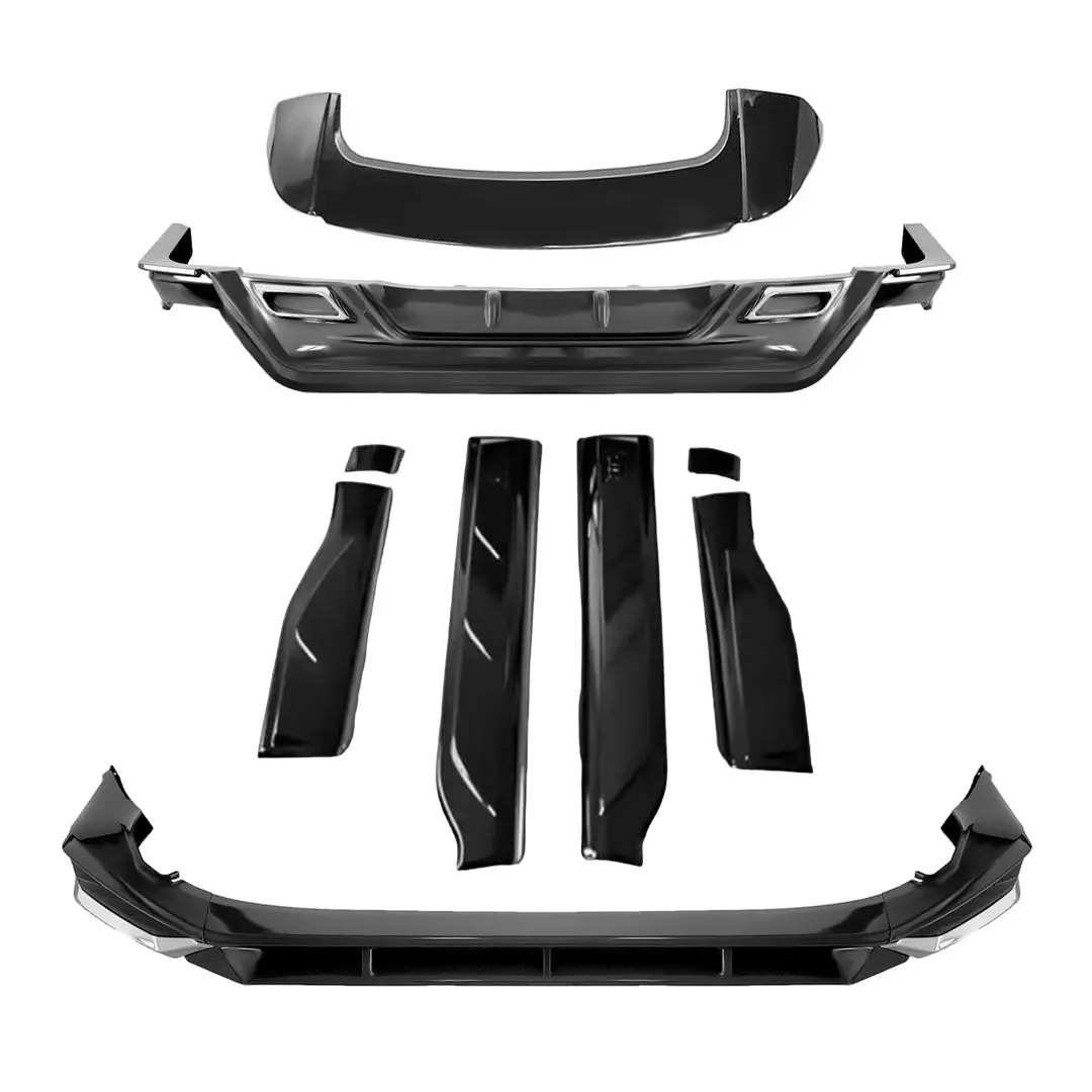 21+Toyota Corolla Cross GR Sport Style Gloss Black Body Kit (13pcs) TOYOTA 21+Toyota Corolla Cross GR Sport Style Gloss Black Body Kit (13pcs)